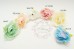 Silk artificial flower, "Rosette-3" (4 cm), Pack of 5